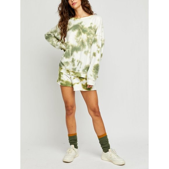 Free People Tops - 🎉LAST CHANCE🎉 NWT Free People Kelly Washed Set / Army Combo